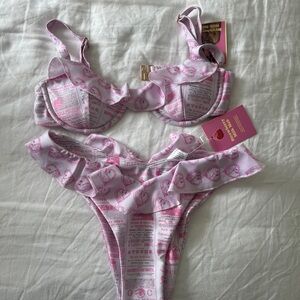 Strawberry Milk Mob - Pink Polly Bikini